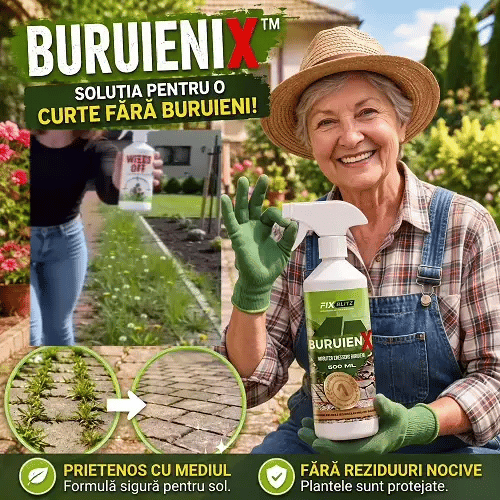 Buruienix™ – Spray Anti-Buruieni 🌱